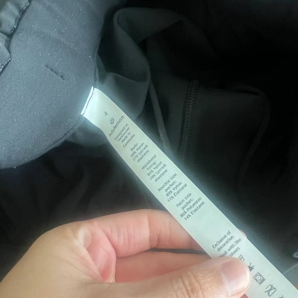 SOLD!! Lululemon Stretch High Rise Pant - Picture 6 of 7